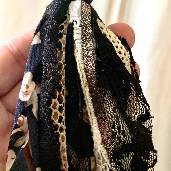 Long Tassel Druzy Natural Stone Necklace beads Gray Black taupe - Picture 6 of 13